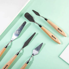 Mont Marte Studio Series - Palette Knife Set 5pce (Stainless Steel) MAPK0002