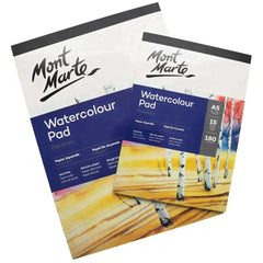 Mont Marte Watercolour Pad German Paper A4 180gsm 15 Sheet - MSB0063