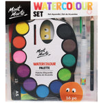 Mont Marte Kids - Watercolour Set 16pc MMKC0246