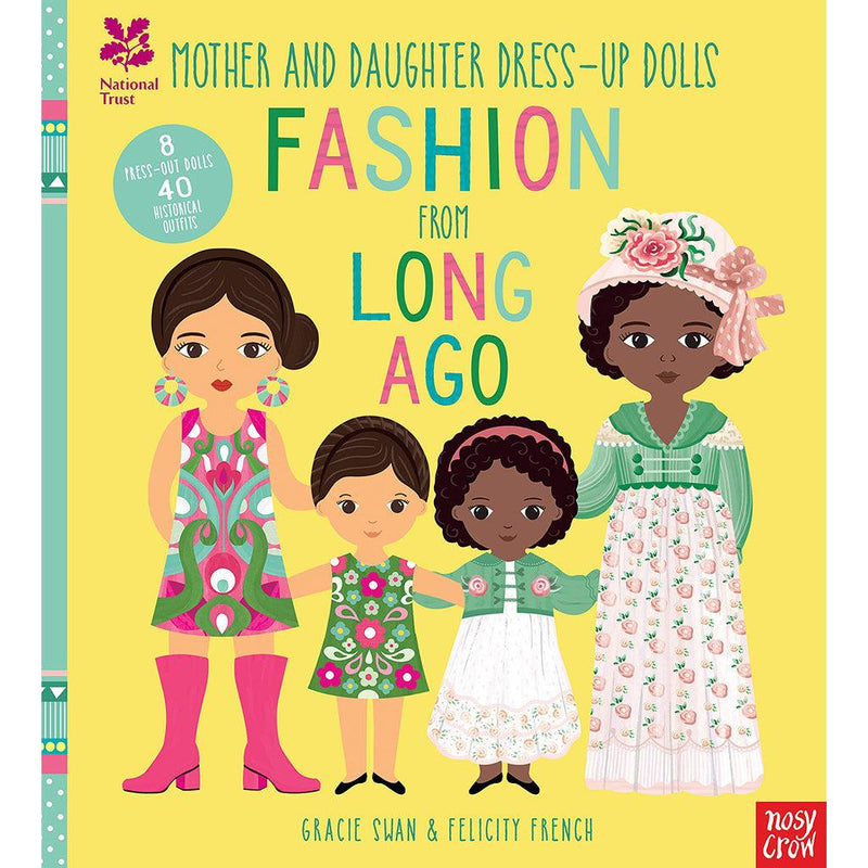 Mother and Daughter Dress-Up Dolls: Fashion from Long Ago