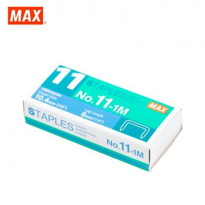 MX 11-1M MAX No.11 STAPLES (Pin) 1x10 Pkt/Box