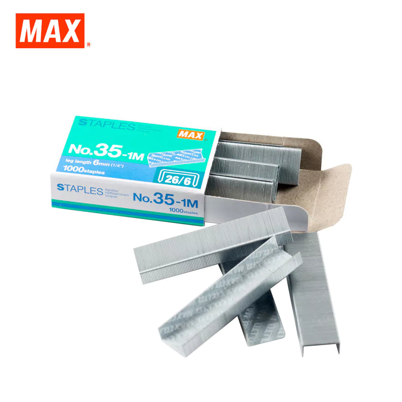 MX26/6 - MAX STAPLES (Pin) 1x10 Pkt/Box