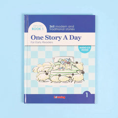One story a day (12 Books + 12 CDs)