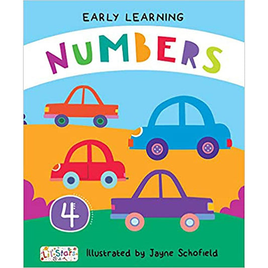 Padded Board Books Numbers