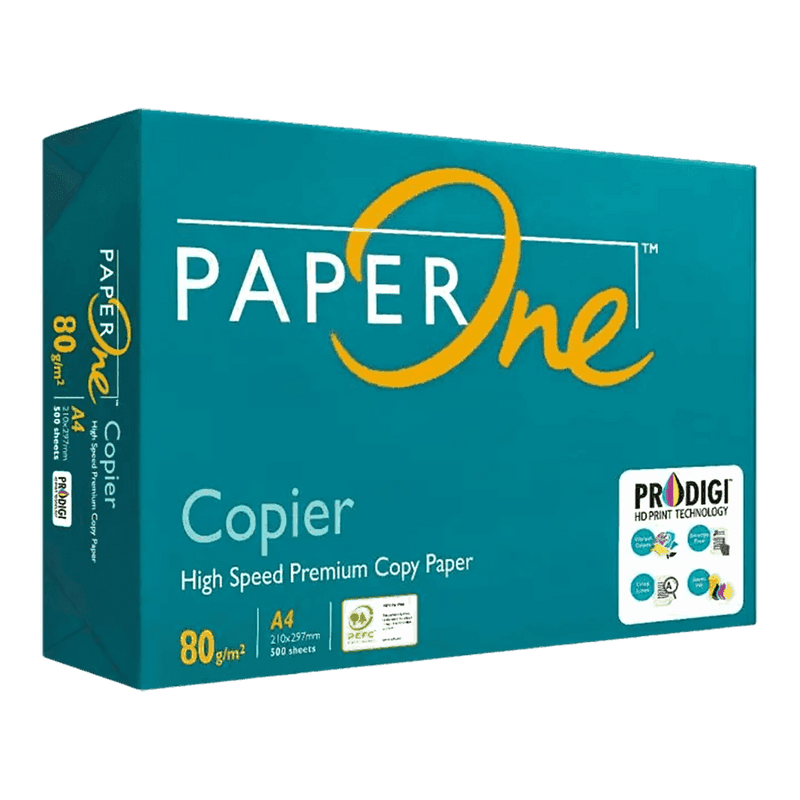 PAPER ONE COPIER PAPER WHITE A4 80GSM Cartoon 5 Reem Algurg Stationery