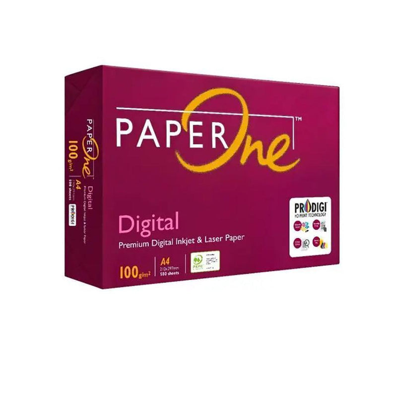 PAPERONE DIGITAL P1D PRINTING PHOTO COPY PAPER A4 100GSM WHITE Cartoon 5 Ream Algurg Stationery