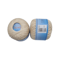 PEARL COTTON Yarn 100% Cotton 50g 230 yards - N 5 (1 piece)