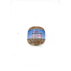 PEARL COTTON Yarn 100% Cotton 50g 230 yards - N 5 (1 piece)