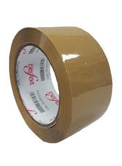 Perfekt 100YDS Packing Tape, Brown/Tan - 36 PCS Algurg Stationery