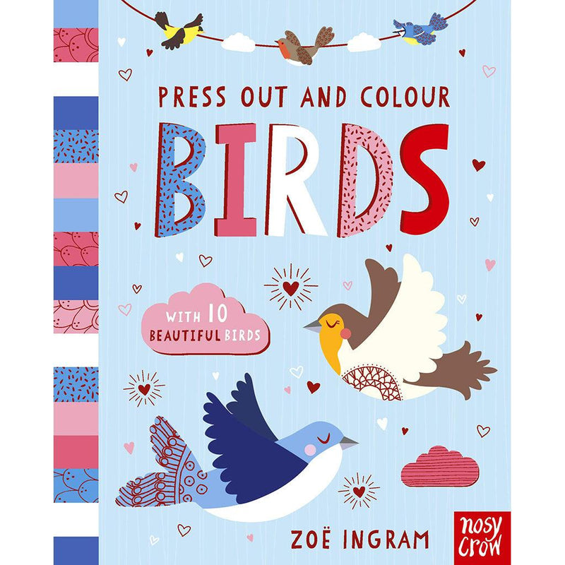 Press Out and Colour: Birds