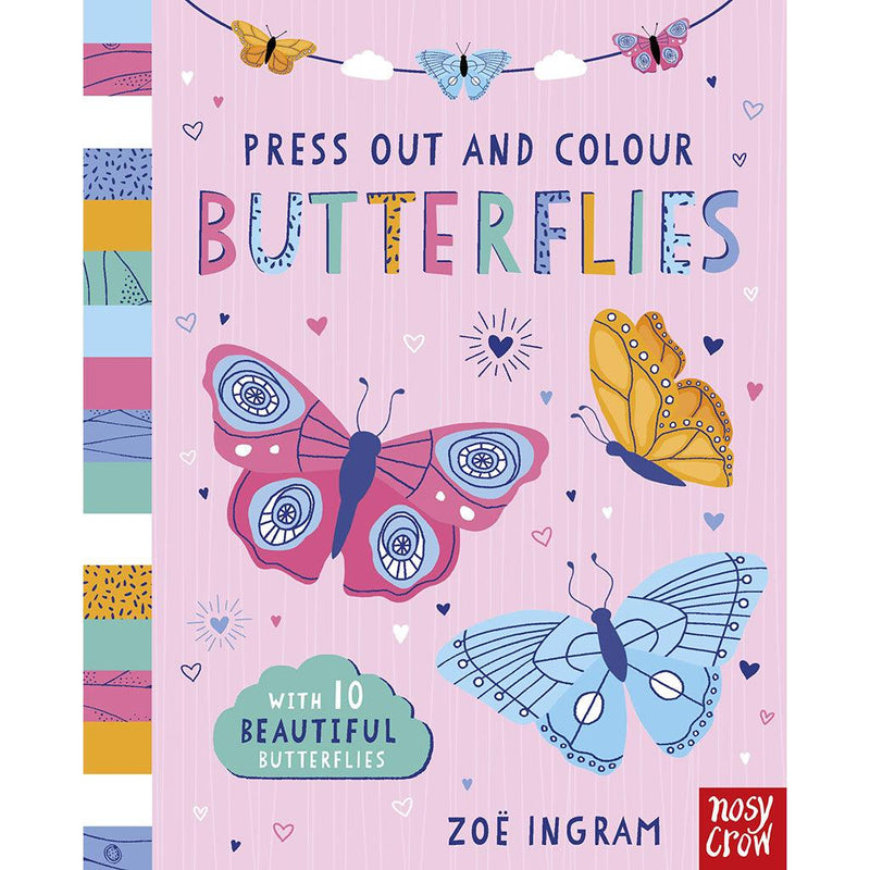 Press Out and Colour: Butterflies