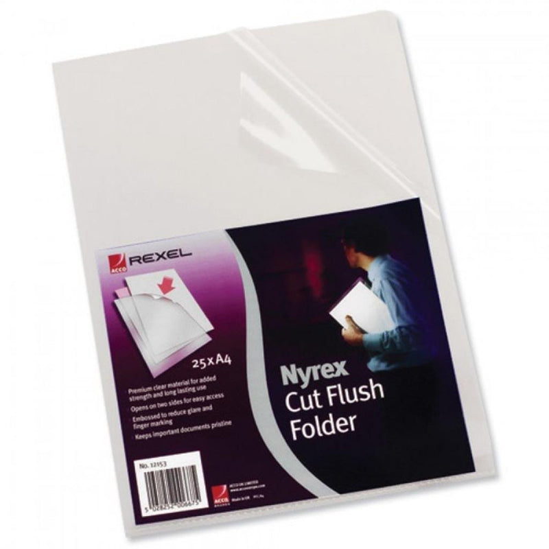 REXEL 12153 NYREX FOLDER PFC/A4 100 PIECES PER PACK