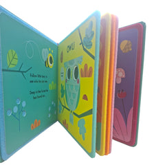 Follow Me & See: Animals – Interactive Sensory Book for Toddlers