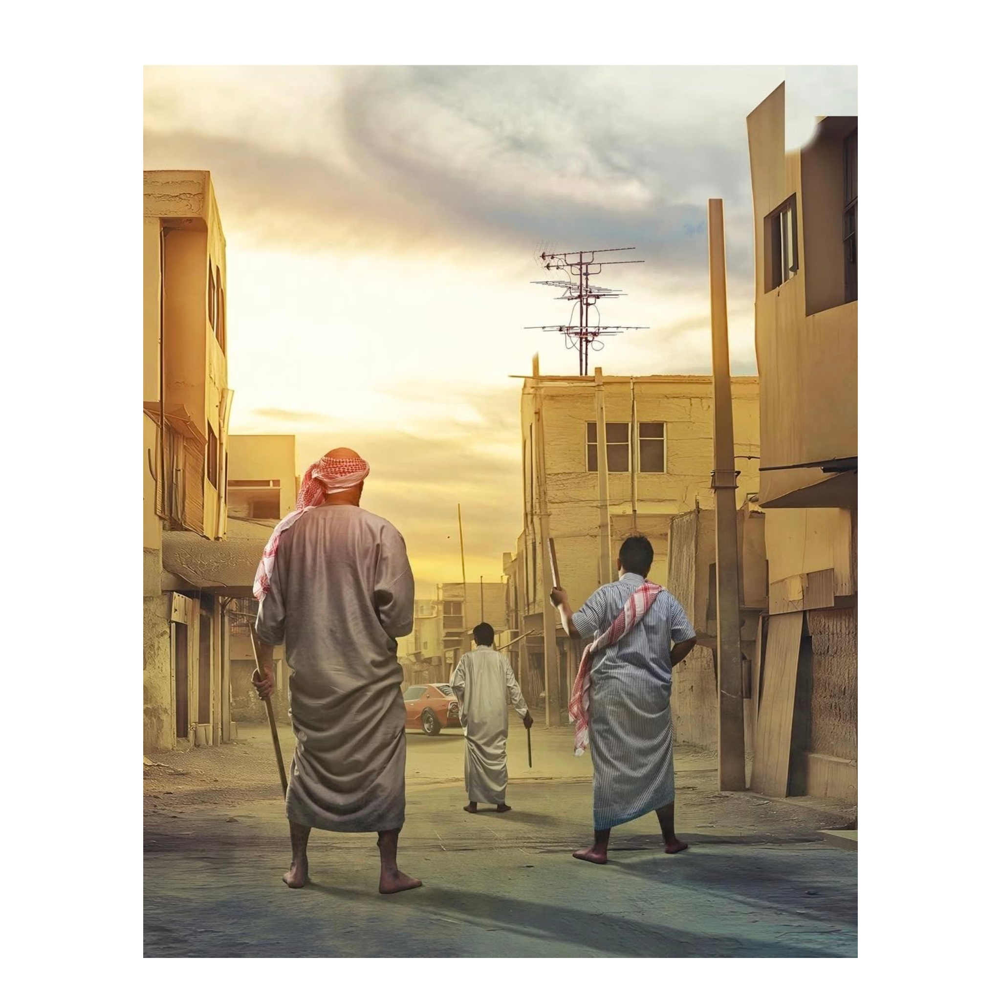 I will tell you the story of the three sons of Satan - Fares Ashour