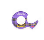 SCOTCH GIFTWRAP TAPE IN DISPENSER 15. 3/4 X 650 IN (19MM X 16.5M). 1 ROLL/DISPENSER