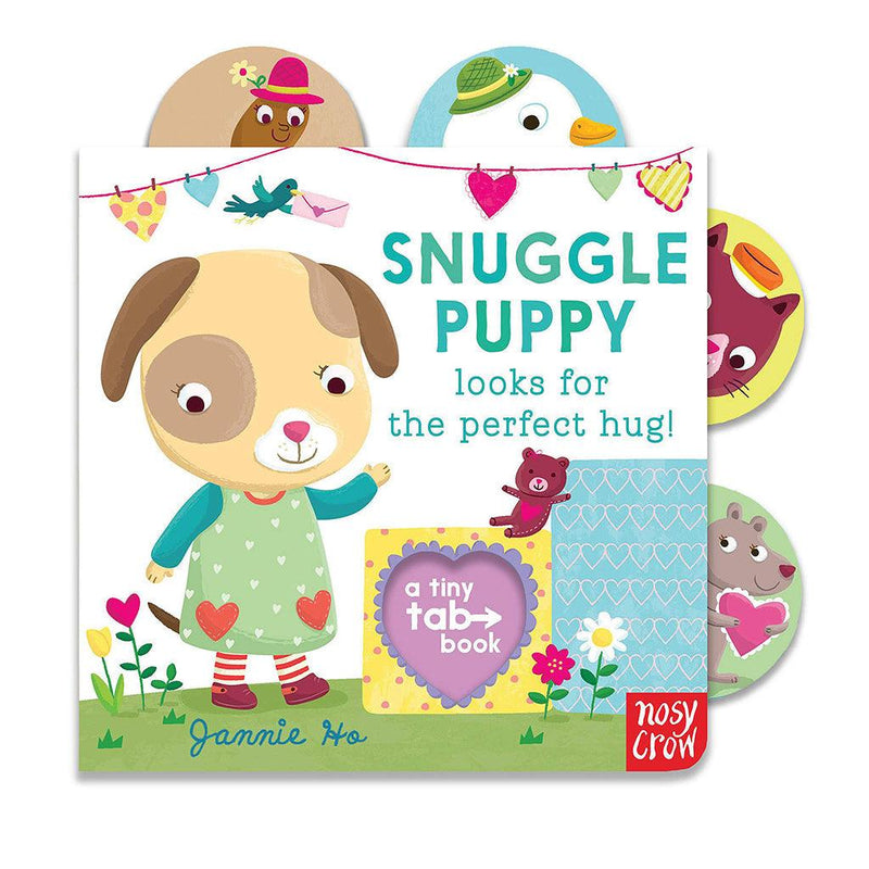 Snuggle Puppy looks for the perfect hug!