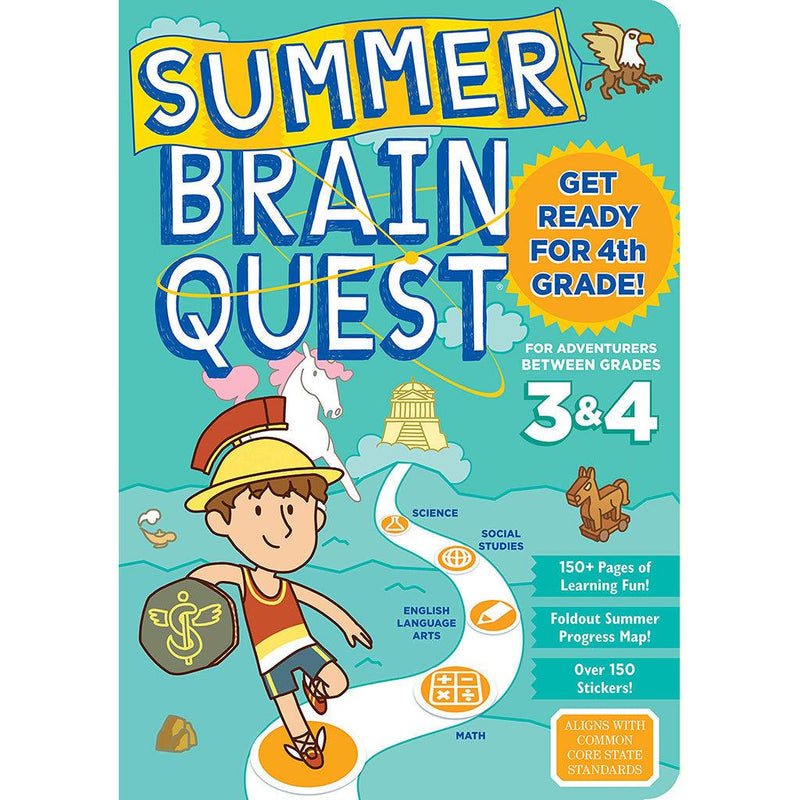 SUMMER BRAIN QUEST: BETWEEN GRADES 3 & 4