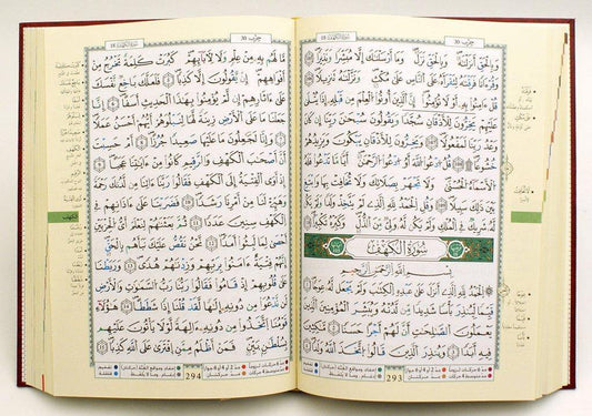 14 x 20 مصحف التجويد رواية قالون مقاس - Book Fanar