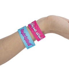 Teachers Arabic Rewards Bracelets for Girls: Motivational and Gifts Supplies for Students and Kids - Set of 35 Pcs in 7 Designs
