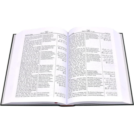 The Noble Quran Translation and Transliteration in Roman Script Darussalam