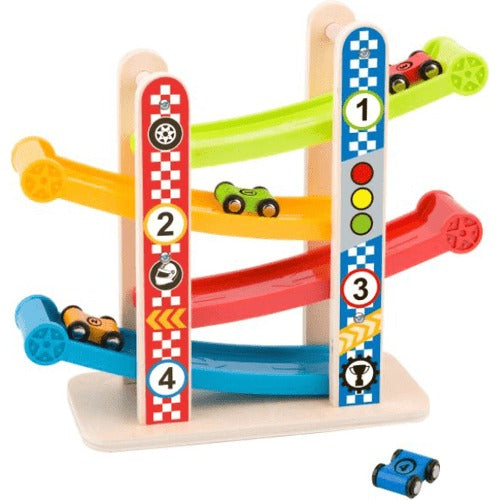 Tooky Toy's Wooden Small Sliding Tower