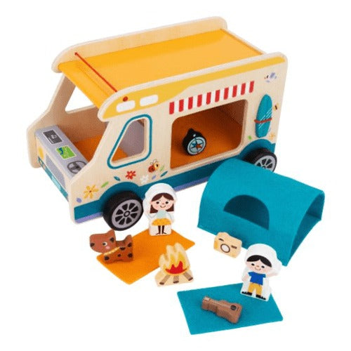 Tooky Toy's Wooden Camping RV
