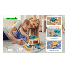 Tooky Toy's Wooden Camping RV