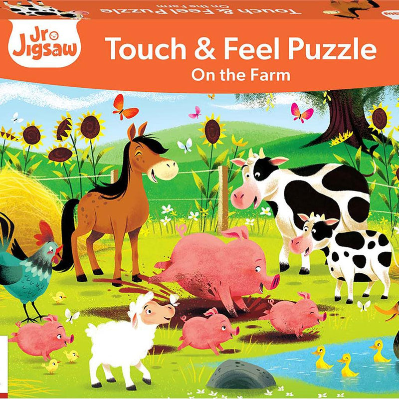 TOUCH & FEEL JIGSAW ON THE FARM