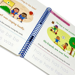 Wipe Clean Words Activity Book | Reusable Writing & Early Literacy Practice