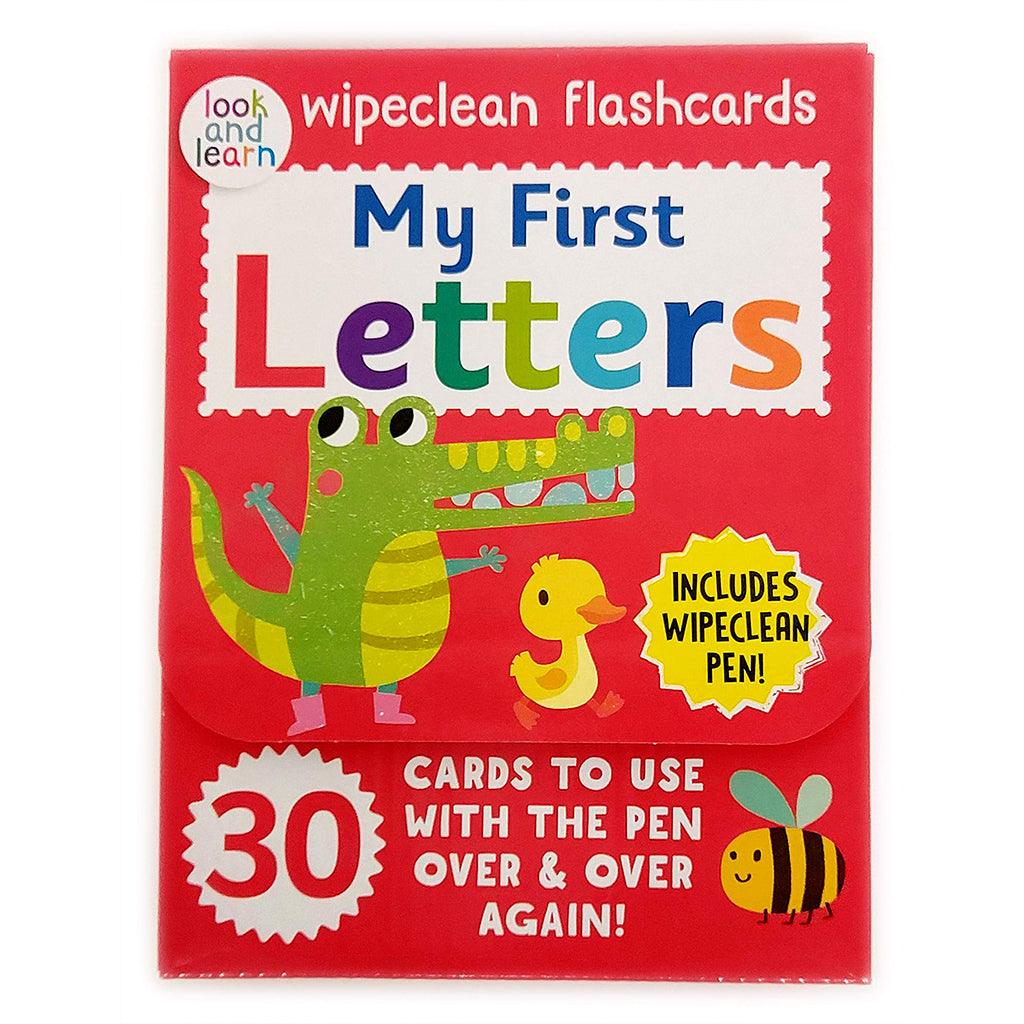 Wipeclean Flashcards: My First Letters | Book Fanar