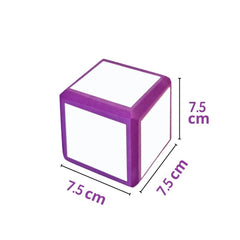Write & Wipe Cubes | Set of 4 Reusable Educational Dry Erase Cubes