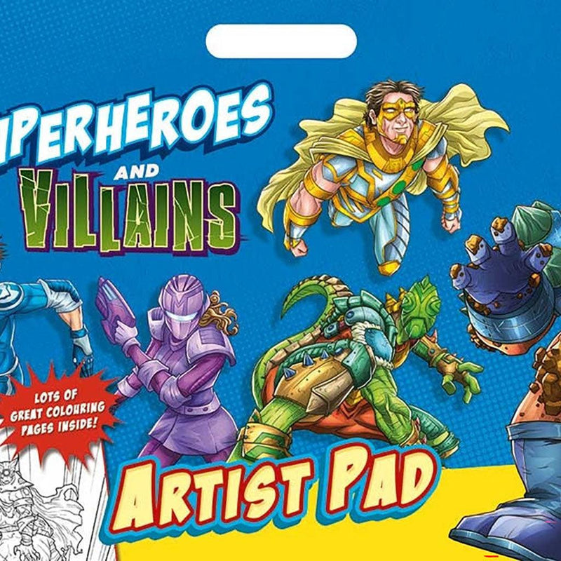 Z - Superheroes Artist Pad