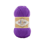 Alize - DİVA Silk Acrylic Yarn 100% Microfiber Acrylic Yarn 1 Ball skeins 100gr 383yds