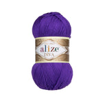 Alize - DİVA Silk Acrylic Yarn 100% Microfiber Acrylic Yarn 1 Ball skeins 100gr 383yds