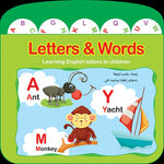 Letters & words الون الحروف الانجليزية Mahroon