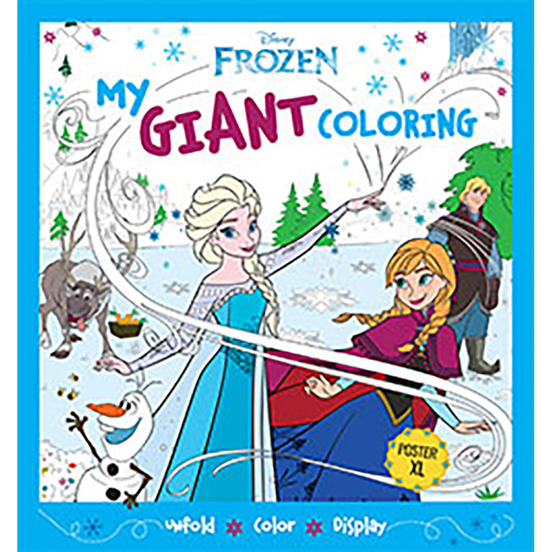 Frozen - My Giant Coloring - Hachette Antoine