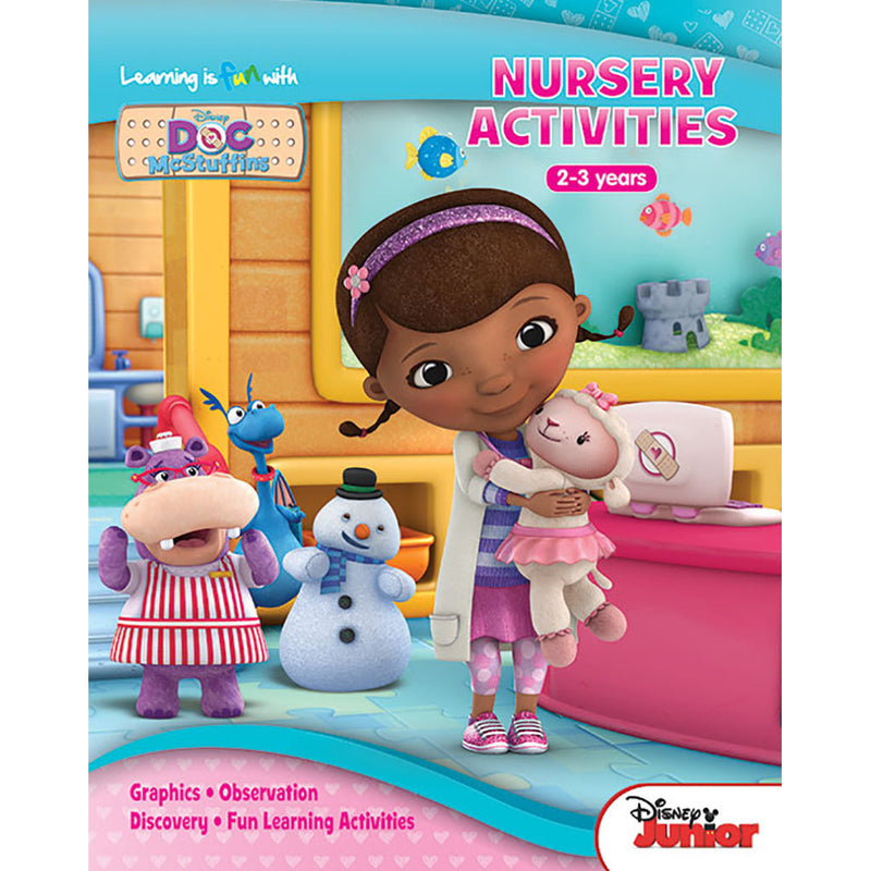 Learning is fun with DOC McStuffins - Nursery Activities 2-3 years - Hachette Antoine