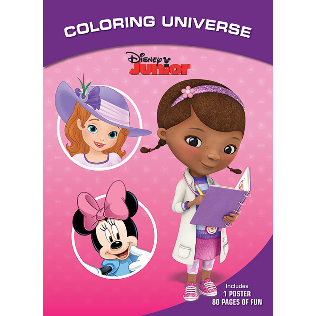 Coloring Universe Disney Junior Book Fanar