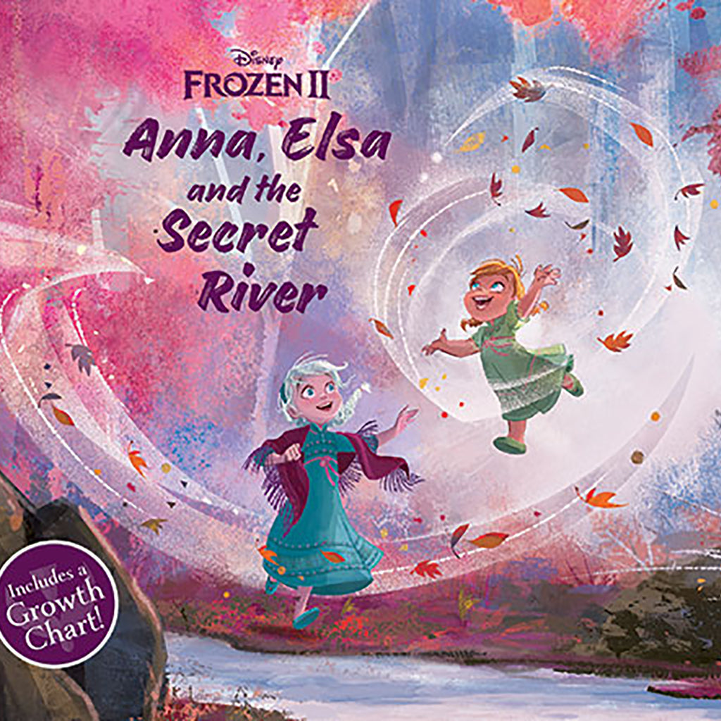 Frozen 2 - Anna, Elsa and the Secret River - includes a Growth Chart! - Hachette Antoine