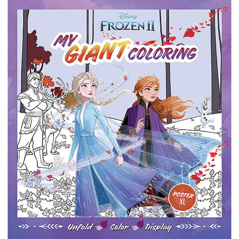 Frozen 2 - My Giant Coloring - Hachette Antoine