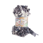 Alize - Puffy Fine Colors Yarn %100 MicroPolyester 100gr 14.5 mt Book Fanar